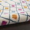 Homeroots 5 x 7 ft. Ivory Jewels Geometric Area Rug 385790 - alternate 5